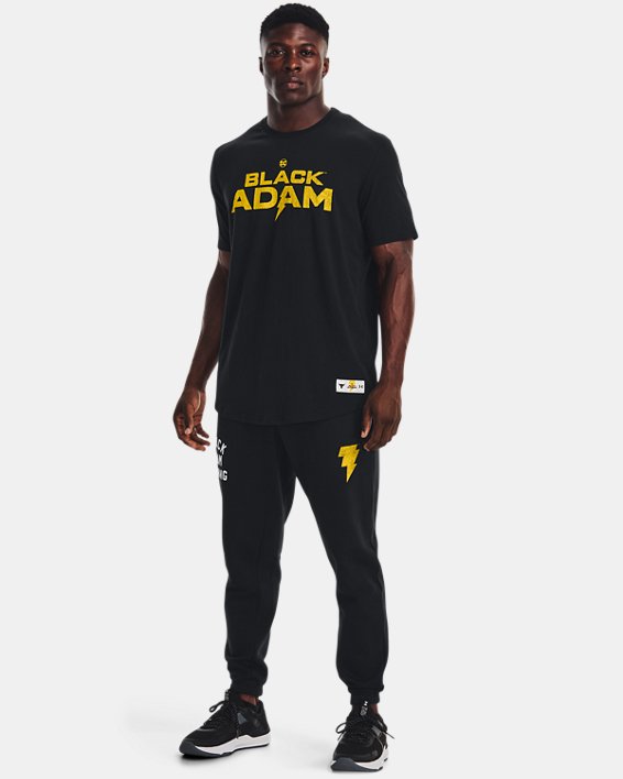 Men's Project Rock Black Adam Graphic Short Sleeve, Black, pdpMainDesktop image number 2